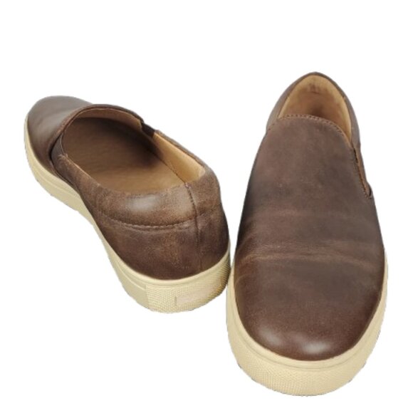 Trask men\'s brown leather loafers size 10M main image 5